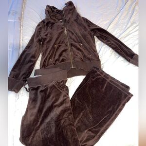 Michael Kors flare tracksuit set.